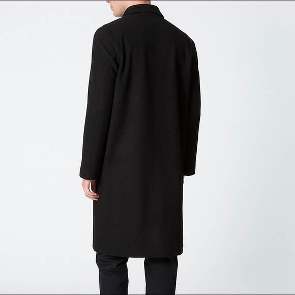 Uniqlo Lemaire Black Collar Wool Cashmere coat - Picture 3 of 7